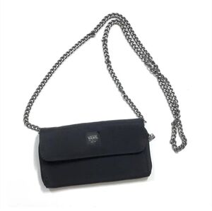 VANS Black Chained Crossbody Wallet.